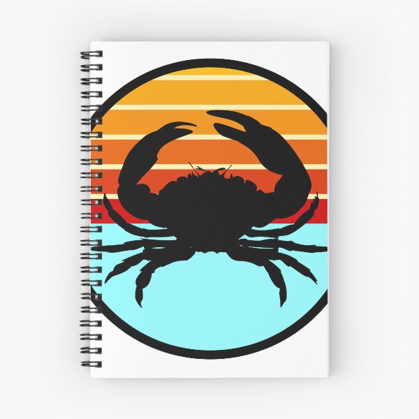Item preview, Crustaceancore Nautical Crab Beach Life Sunset designed and sold by jrno11.