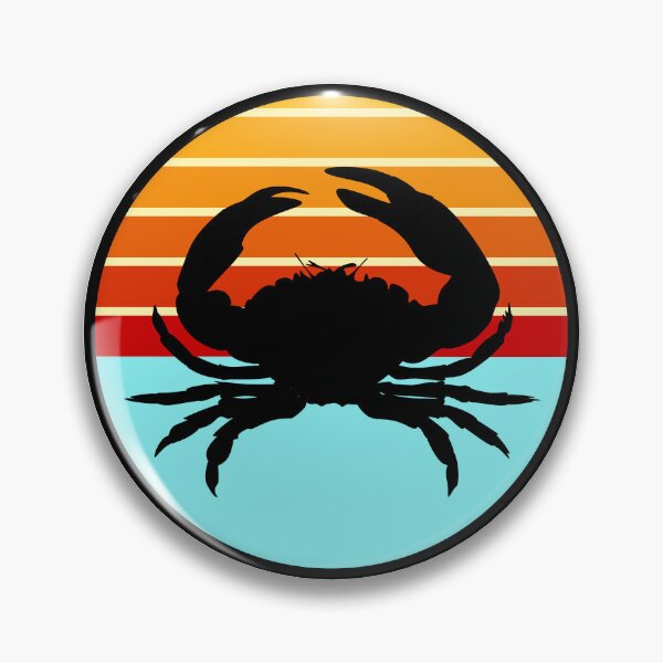 Item preview, Crustaceancore Nautical Crab Beach Life Sunset designed and sold by jrno11.