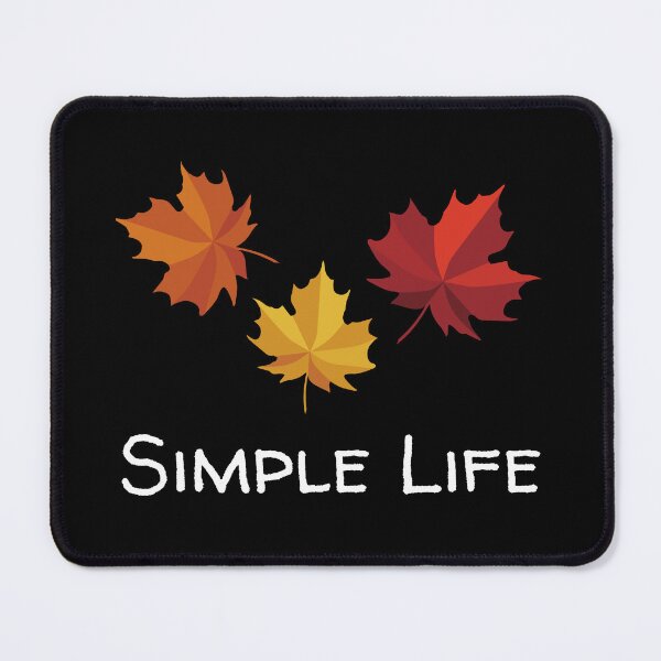 Item preview, Simple Life - Maple Leaves designed and sold by Rusty-Gate98.