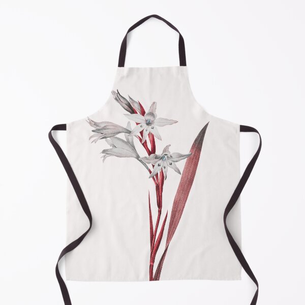 Item preview, Gladiolus Flower, Alternative Illustration - Grey and Red Rose designed and sold by DaphneKstudio .