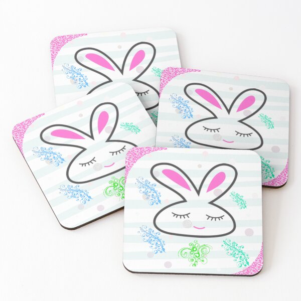 Item preview, cute bunny designed and sold by  ADBIB Design.