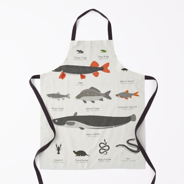 Item preview, Common Water Animals Identification Chart designed and sold by Iris Luckhaus.