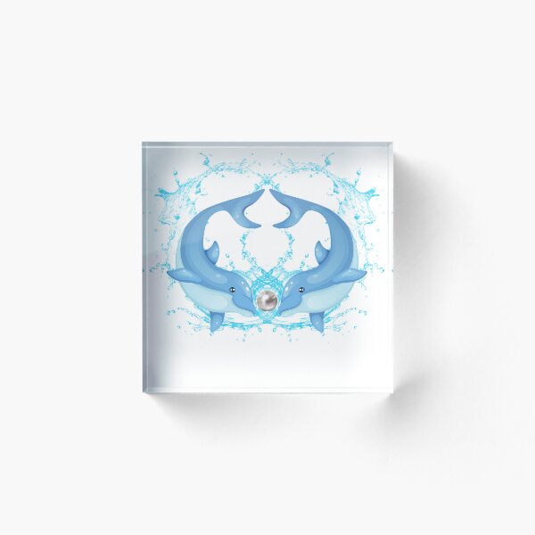 Item preview,  Dolphin in the sea designed and sold by PlanetaDesign.