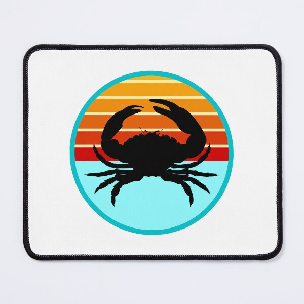 Item preview, Crustaceancore Nautical Crab Beach Life Sunset designed and sold by jrno11.