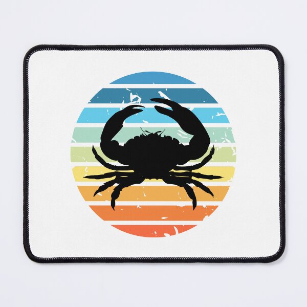 Item preview, Crustaceancore Nautical Crab Beach Life Sunset designed and sold by jrno11.