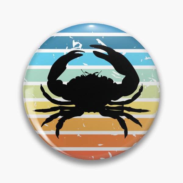 Item preview, Crustaceancore Nautical Crab Beach Life Sunset designed and sold by jrno11.