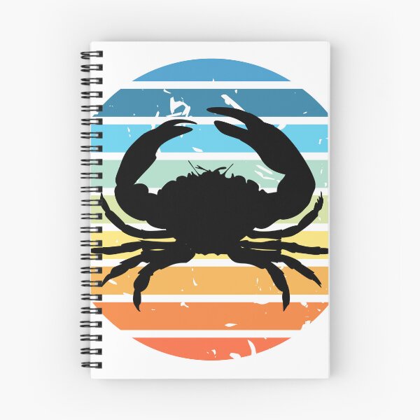 Item preview, Crustaceancore Nautical Crab Beach Life Sunset designed and sold by jrno11.