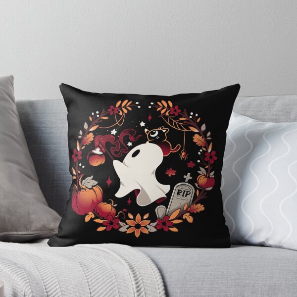 Item preview, Spooky Wishes - Cute Halloween Ghost designed and sold by Snouleaf.