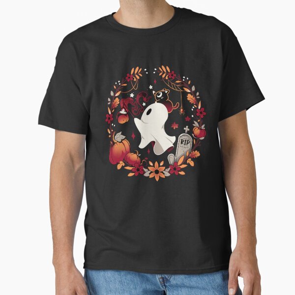 Item preview, Spooky Wishes - Cute Halloween Ghost designed and sold by Snouleaf.