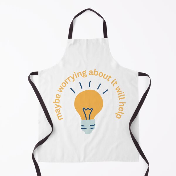 Item preview, Maybe Worrying About It Will Help (Lightbulb) designed and sold by ami.creations.