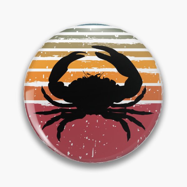 Item preview, Crustaceancore Nautical Crab Beach Life Sunset designed and sold by jrno11.