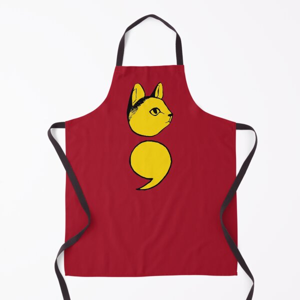 Item preview, Semicolon Cat designed and sold by THROUGH-LIFE.