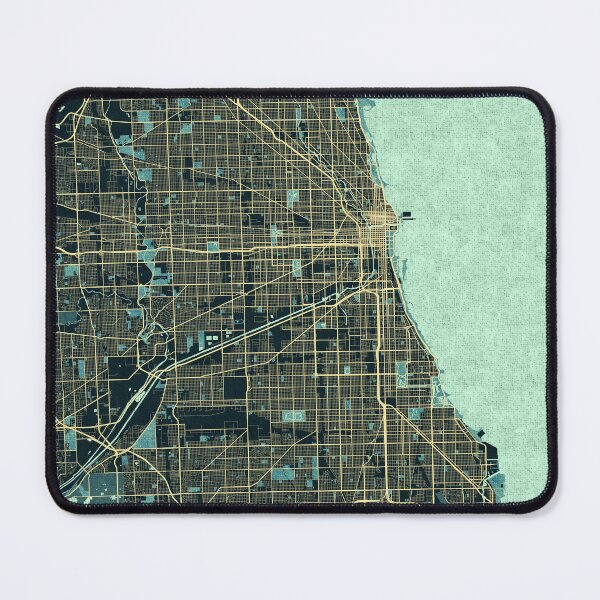 Item preview, Chicago City Map Illinois, USA - Summer designed and sold by deMAP.