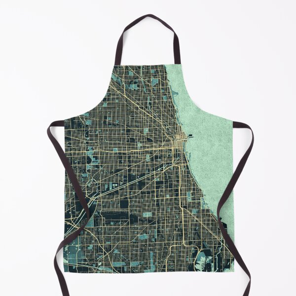 Item preview, Chicago City Map Illinois, USA - Summer designed and sold by deMAP.