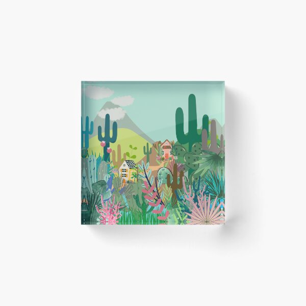 Item preview, Bright Cactus Farm designed and sold by pixelposture.