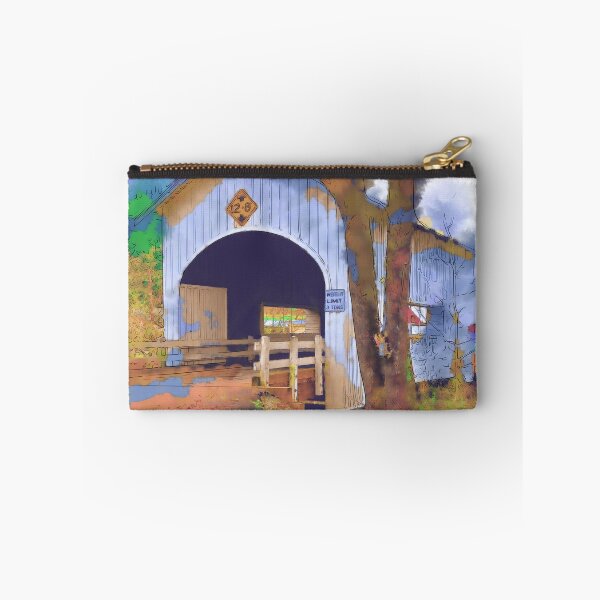 Item preview, Covered Bridge In Watercolor designed and sold by KirtTisdale.