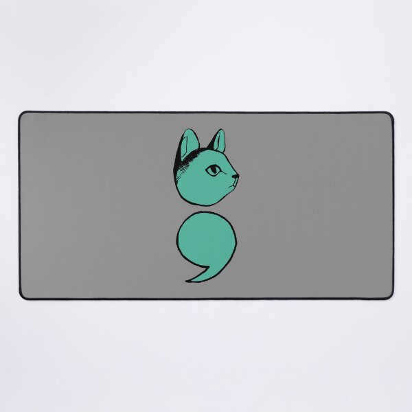 Item preview, Semicolon Cat designed and sold by THROUGH-LIFE.