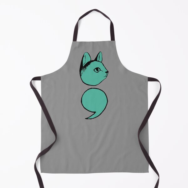 Item preview, Semicolon Cat designed and sold by THROUGH-LIFE.