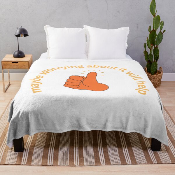 Item preview, Maybe Worrying About It Will Help (Thumbs Up) designed and sold by ami.creations.