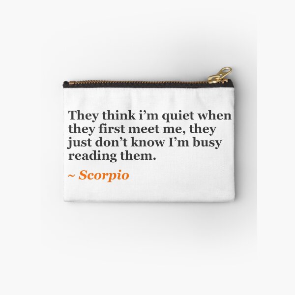 Item preview, Scorpio quote designed and sold by Giovanni-c.