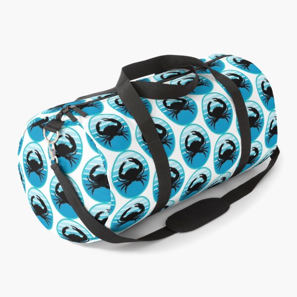 Item preview, Crustaceancore Nautical Crab Beach Life Blue Sunset designed and sold by jrno11.