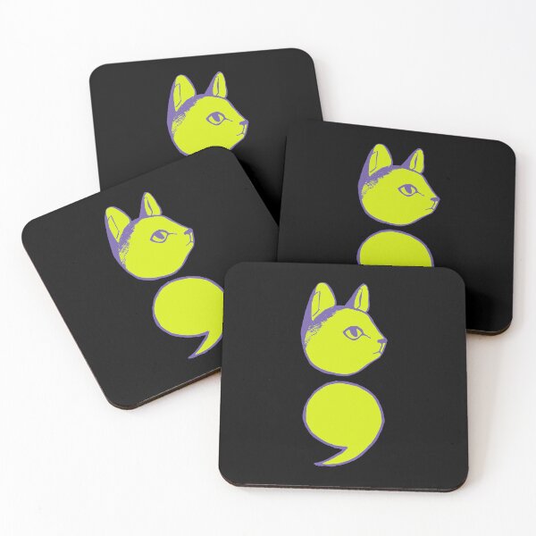 Item preview, Semicolon Cat designed and sold by THROUGH-LIFE.
