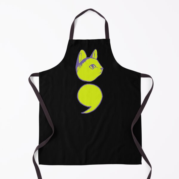 Item preview, Semicolon Cat designed and sold by THROUGH-LIFE.