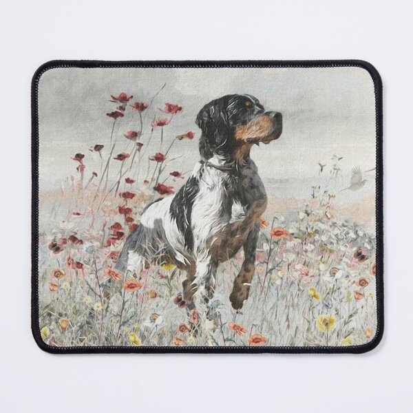 Item preview, Brittany Spaniel hunts in the field designed and sold by TammyHunterArt.