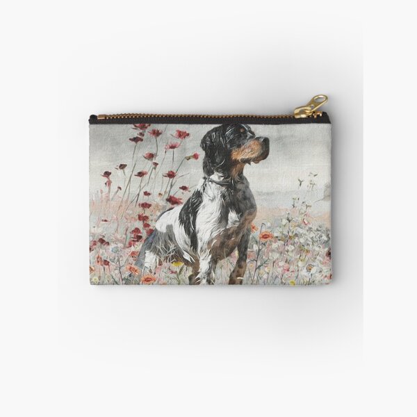 Item preview, Brittany Spaniel hunts in the field designed and sold by TammyHunterArt.