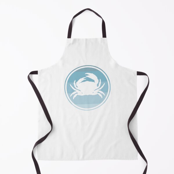 Item preview, Crustaceancore Nautical Crab Beach Life Blue Sunset designed and sold by jrno11.