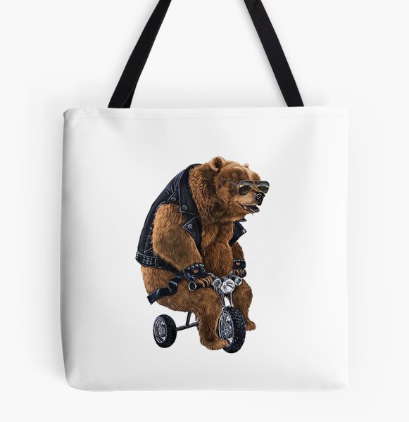 Punk Rock Grizzly Bear Riding Mini Tricycle Punk Rock Grizzly Bear Riding Mini Tricycle