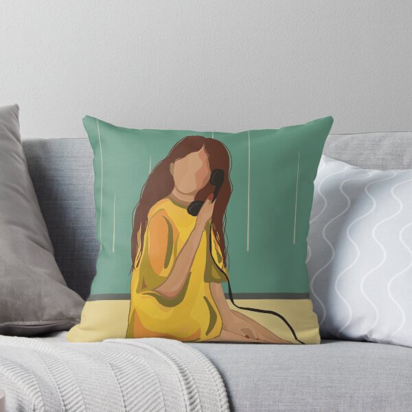 Item preview, Girl on phone yellow version designed and sold by CPAdesigns.