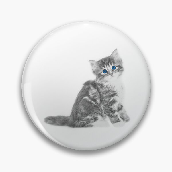 Item preview, cat with blue eyes designed and sold by damithez.