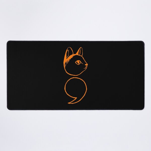 Item preview, Semicolon Cat designed and sold by THROUGH-LIFE.