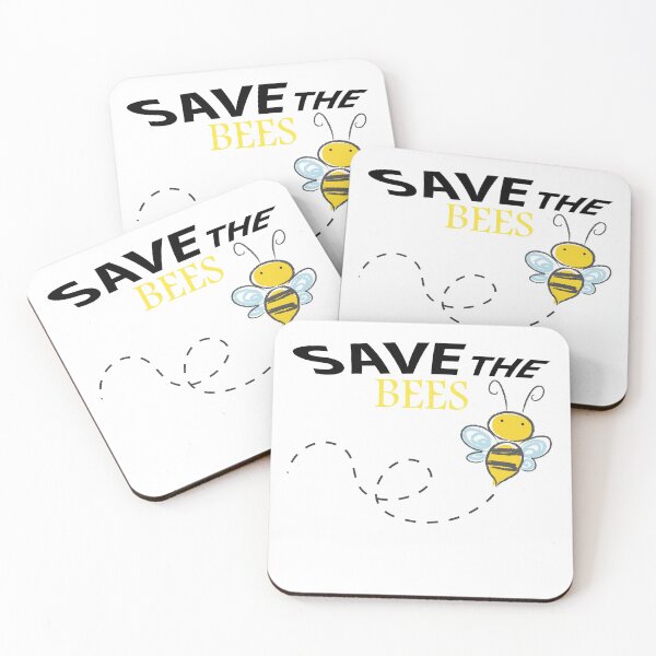 Item preview, Save the bees shits, save the bees phone cases, save the bees hats, save the bees shower curtain, save the bees backpack  designed and sold by Poussyarts.