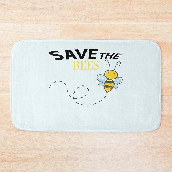 Item preview, Save the bees shits, save the bees phone cases, save the bees hats, save the bees shower curtain, save the bees backpack  designed and sold by Poussyarts.