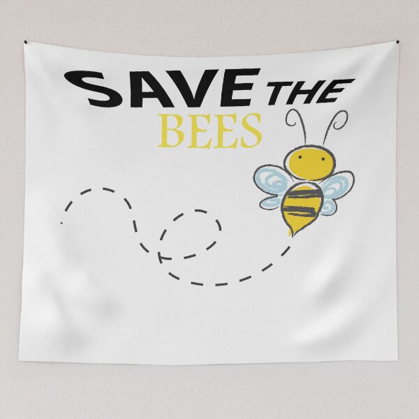 Artikelvorschau, Rette die Scheiße der Bienen, rette die Handyhüllen der Bienen, rette die Hüte der Bienen, rette den Duschvorhang der Bienen, rette den Rucksack der Bienen entworfen und verkauft von Poussyarts.