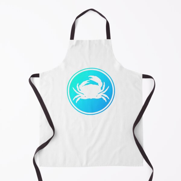 Item preview, Crustaceancore Nautical Crab Beach Life Blue Ombre designed and sold by jrno11.
