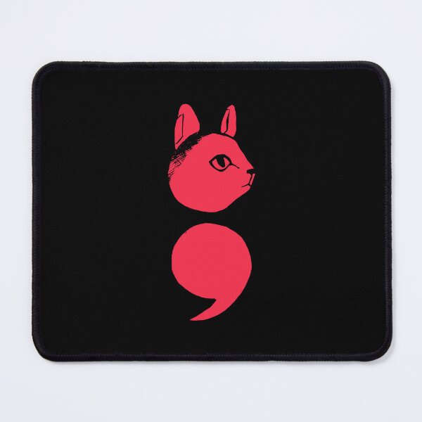 Item preview, Semicolon Cat designed and sold by THROUGH-LIFE.