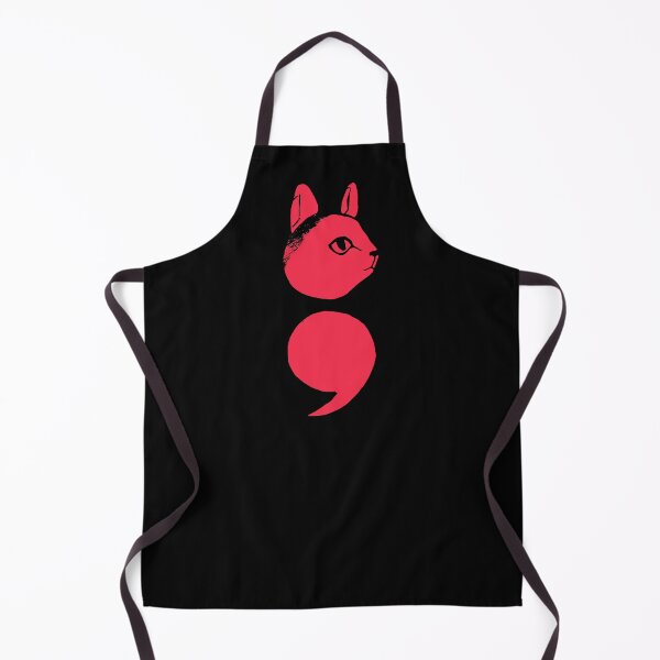 Item preview, Semicolon Cat designed and sold by THROUGH-LIFE.