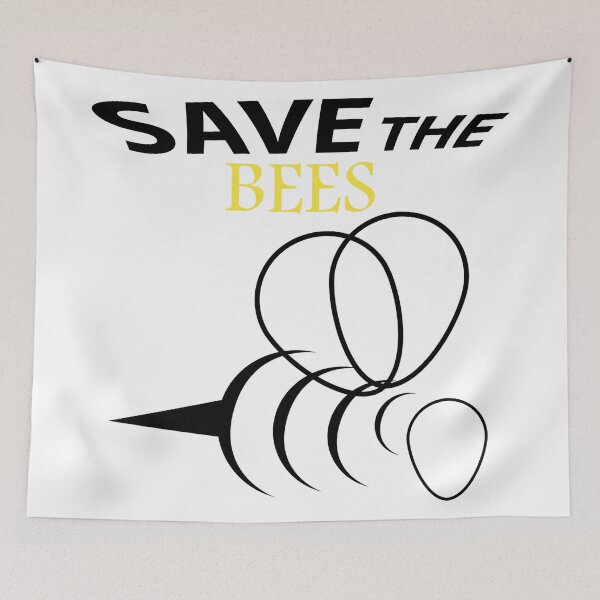 Artikelvorschau, Rette die Scheiße der Bienen, rette die Handyhüllen der Bienen, rette die Hüte der Bienen, rette den Duschvorhang der Bienen, rette den Rucksack der Bienen entworfen und verkauft von Poussyarts.