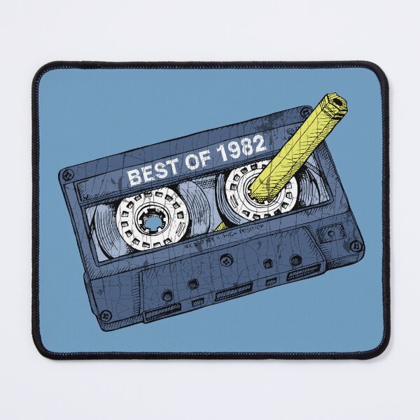 Item preview, Best Of 1982 Birthday 40 Years Old Audio Cassette Tape  designed and sold by MintaApparel.