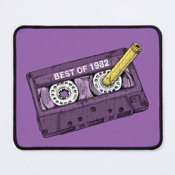 Item preview, Best Of 1982 Birthday 40 Years Old Audio Cassette Tape  designed and sold by MintaApparel.