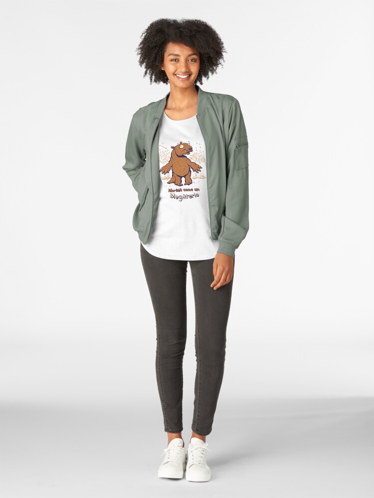Alternate view of Abraza como un Megaterio Premium Scoop T-Shirt