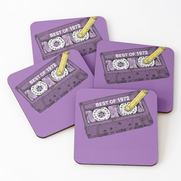 Item preview, Best Of 1972 Birthday 50 Years Old Audio Cassette Tape  designed and sold by MintaApparel.