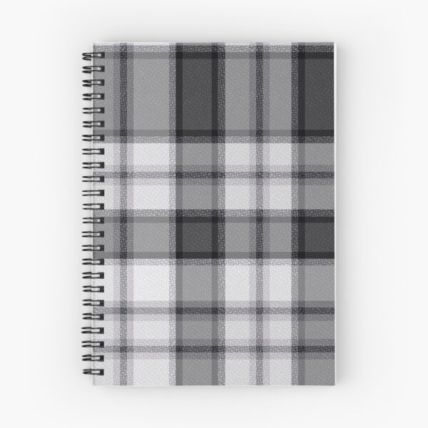 Item preview, Textured black and white tartan plaid. designed and sold by marinaklykva.