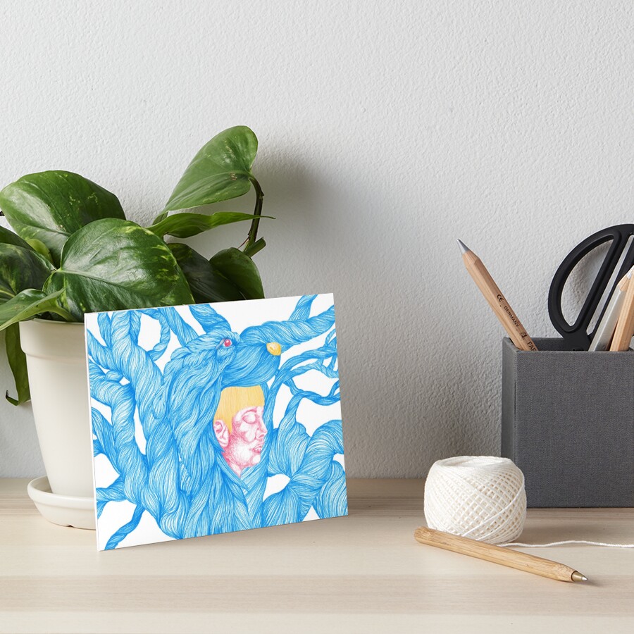 Item preview, Art Board Print designed and sold by Ranggasme.