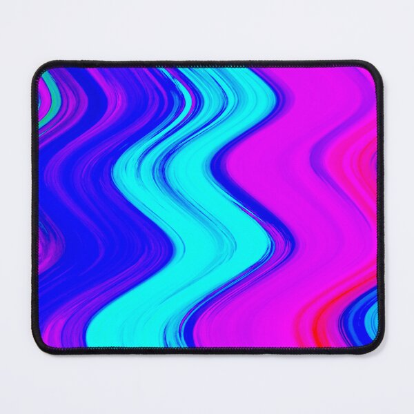 Item preview, Hot pink, Teal, and Blue Paint Stripes. designed and sold by KellysComColors.
