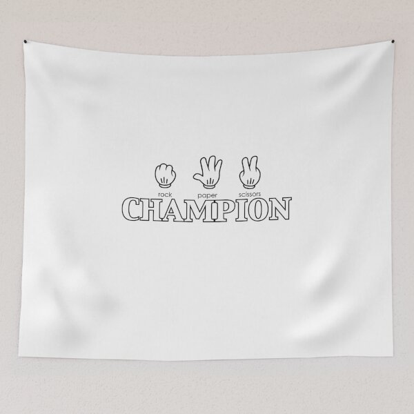 Item preview, Rock Paper Scissors Champion designed and sold by onceproject.