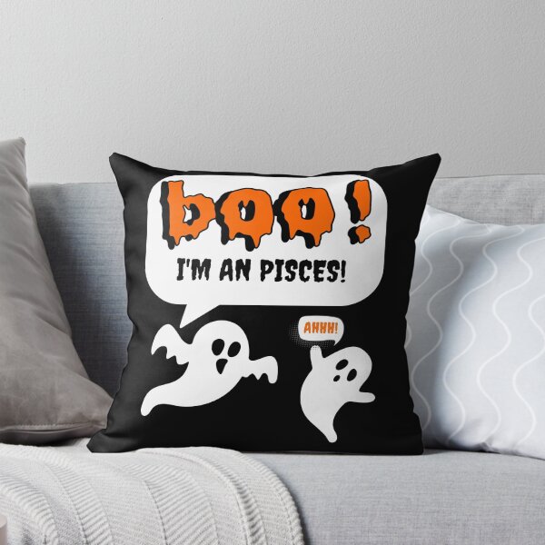 Aperçu de l'œuvre Boo je suis un Poissons | Citation drôle d'Halloween créée et vendue par MindedInc.